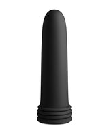 Renegade Vibrating Dilators Black sleek black silicone vibrating dilator for comfortable anal play.