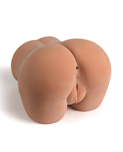 I Dream of Anal Jenny Masturbator Tan realistic tan anal stroker, designed for satisfying solo or shared play.