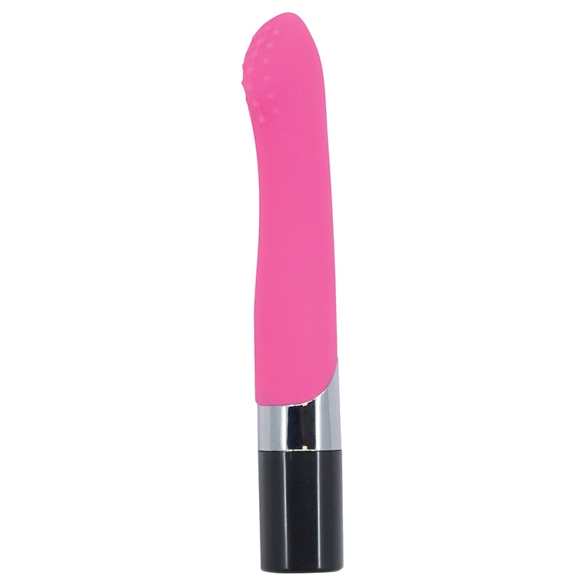 Nu Sensuelle Pearl Rechargeable Vibrator Pink showcasing its sleek design and pearl-shaped tip for enhanced pleasure.