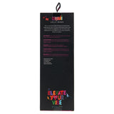 Nu Sensuelle Nubii Lolly Dual-Ended Wand Purple packaging details and product features on the back of the box.