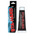 Nasstoys Sta-Hard Desensitizing Lube 1.5 Oz tube and packaging on display.