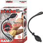 Ram Inflatable Anal Balloon Pump Black packaging with pump bulb and usage instructions.