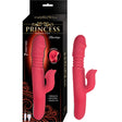 Princess Passion Heat Coral Warming Rabbit Vibrator from Nasstoys with dual motors and 7 functions for ultimate pleasure.