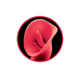 Princess Passion Heat Coral Warming Rabbit Vibrator close-up view showcasing its unique design and warm texture.