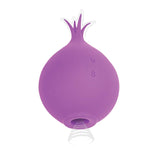Princess Clit-Tastic Suction Tickler Lavender soft silicone purple toy for touch-free clitoral pleasure.