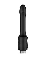 Nexus Beginner Shower Douche Kit Black silicone nozzle for comfortable intimate cleansing.