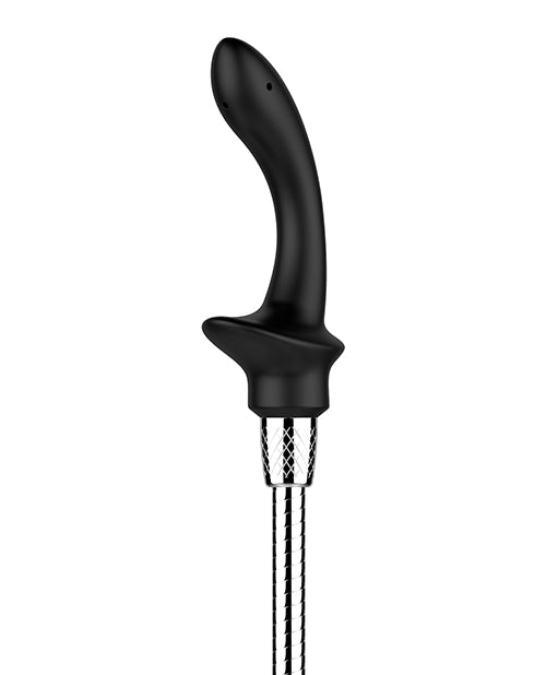 Nexus Beginner Shower Douche Kit Black silicone nozzle for comfortable intimate cleansing