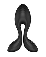 Nexus Bendz Remote Control Butt Plug Medium Black featuring unique bendable arms and textured design for personalized comfort.