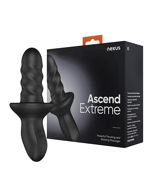 Nexus Ascend Extreme Rotating Prostate Massager Black