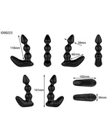 Nexus Bendz Bendable Prostate & Perineum Massager Black features various designs and sizes for targeted stimulation.
