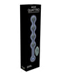 Nexus Quattro Vibrating Anal Balls Black packaging displaying graduated silicone pleasure balls and remote control.