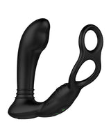 Nexus Simul8 Dual Anal & Perineum Cock & Ball Black for dual stimulation and pleasure.