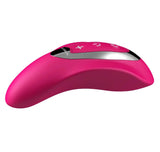 Nalone Curve Clitoral Massager in vibrant pink, featuring ergonomic design and touch-responsive controls.