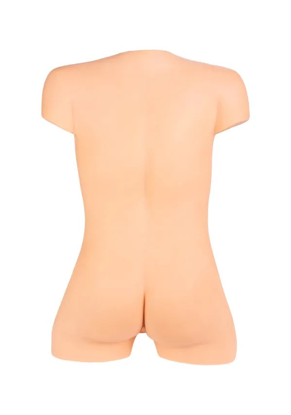 Signature Dolls Transgirl Natalie Mars Sex Doll Vanilla back view showing lifelike design and details.