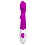 Pretty Love Andre 7 Function Rabbit Vibrator Purple with a sleek design and dual-action capabilities for pleasure.