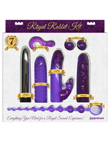 Pipedream Royal Rabbit 7 Piece Vibrating Kit Purple featuring a variety of pleasure products for ultimate enjoyment.