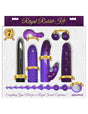 Pipedream Royal Rabbit 7 Piece Vibrating Kit Purple featuring a variety of pleasure products for ultimate enjoyment.