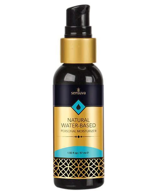 Sensuva Natural Water-Based Personal Lubricant Unscented 2 oz.