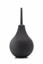Anal Douche Large Black with a sleek black design and nozzle for effective cleansing before anal play.