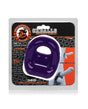 Oxballs 360 Cock Ring & Ballsling Eggplant displayed in packaging with a deep purple color.