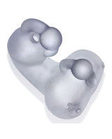 Oxballs Meatlocker Chastity Cage Clear features a full-cover design for ultimate comfort and security.