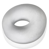 Oxballs Bigger Ox Padded Cock Ring Clear Ice - soft, squishy cock ring designed for comfort and enhanced bulge.