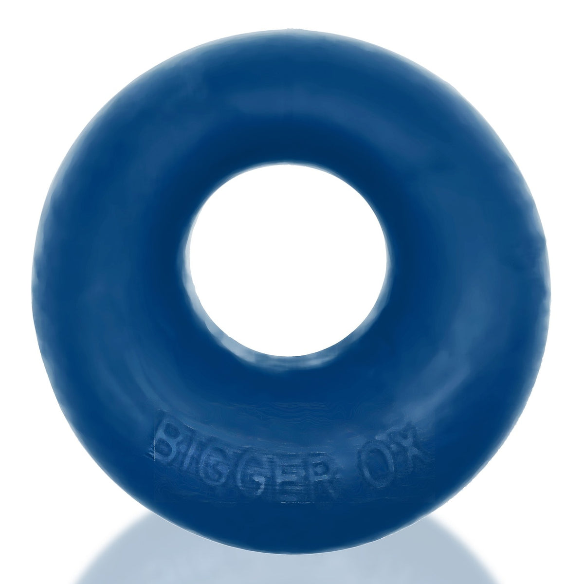 Oxballs Bigger Ox Cockring Space Blue Ice blue padded cock ring designed for comfort and support during play.