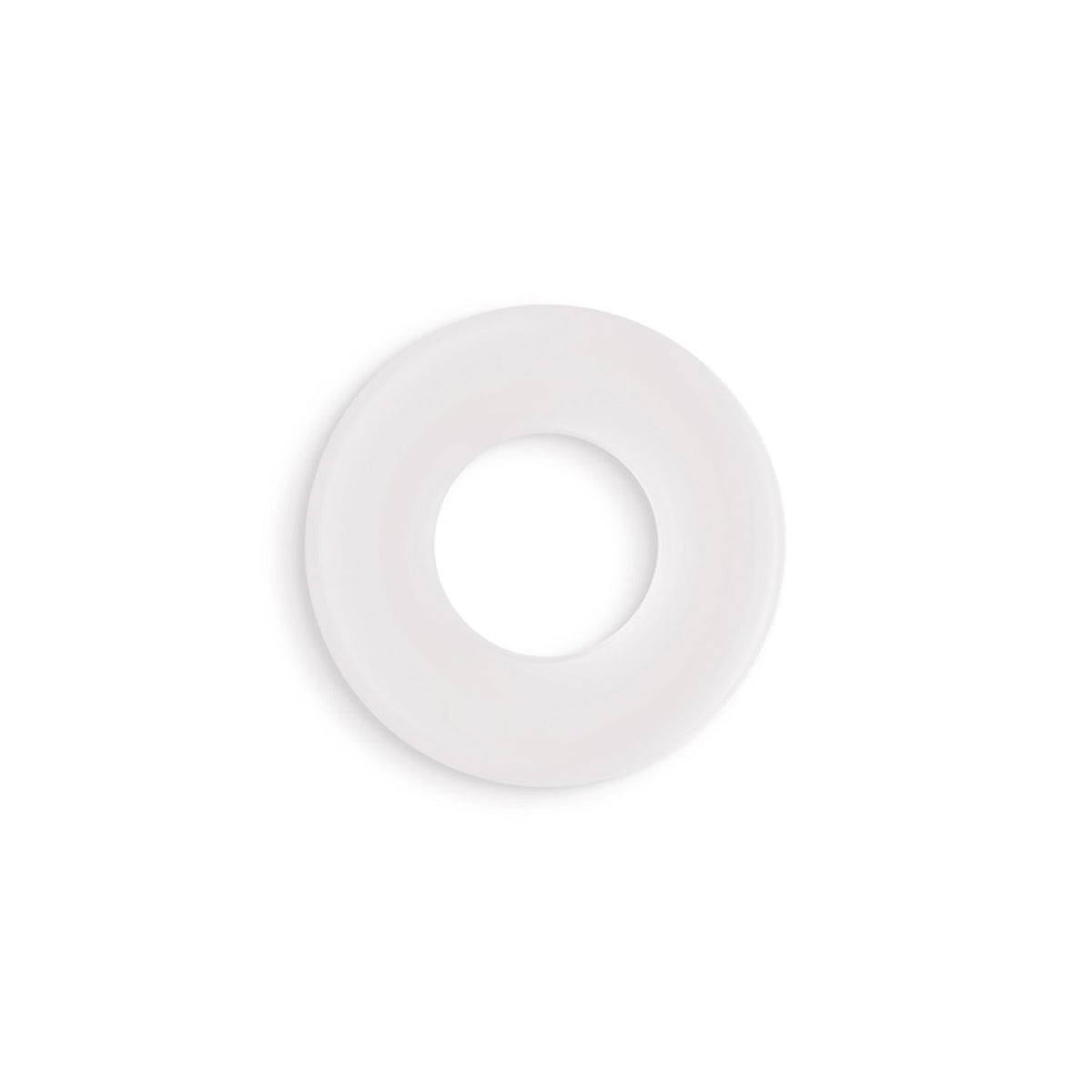 Firefly Bubble Ring Glow in the Dark Cock Ring Large White, white silicone cock ring, playful glow, comfortable fit