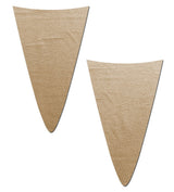 Pastease Strapless Bikini Merkins Nude - two pieces in soft nude light shade for minimal strapless coverage.