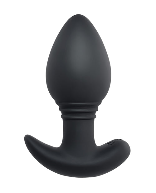 Playboy Pleasure Plug & Play Butt Plug Navy featuring a sleek, tapered design for effortless anal exploration.