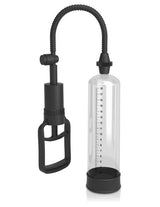 Classix Penis Enlargement Pump Clear with transparent cylinder and manual trigger for enhanced erections.