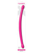 Classix 17.25 Inch Double Whammy Double Dong Pink, a flexible double-ended dildo for versatile pleasure.