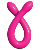 Classix 17.25 Inch Double Whammy Double Dong Pink displayed against a white background.