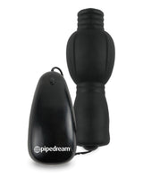 Fetish Fantasy Series Vibrating Head Teazer Black with remote control for powerful stimulation