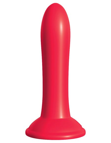 Fetish Fantasy First Timer Strap On Set Red dong, removable, phthalate-free, ideal for couples exploring pegging.