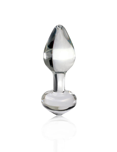 Icicles No 44 Glass Anal Plug Clear - Image 2