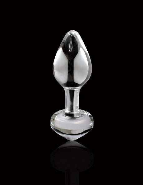 Icicles No 44 Glass Anal Plug Clear - Image 3