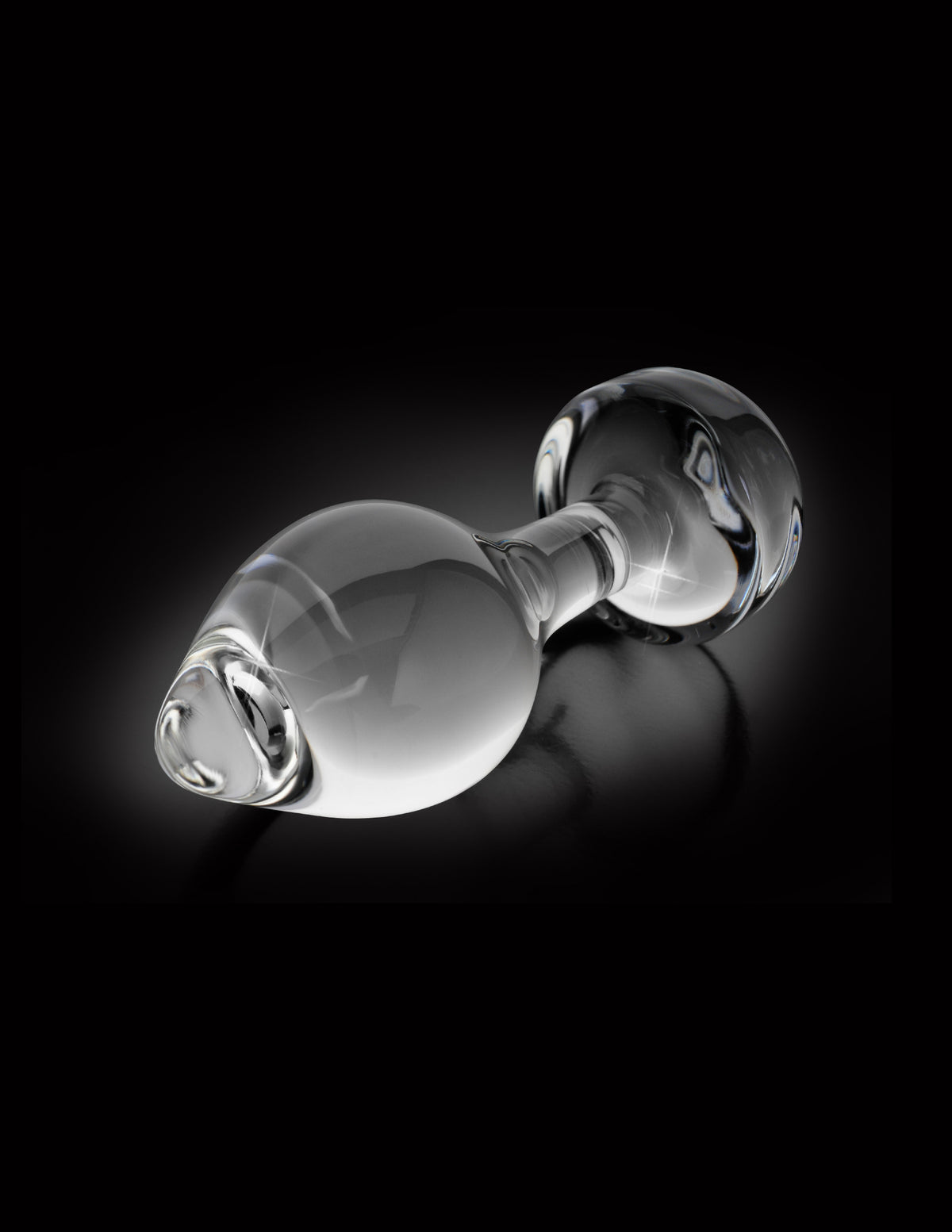 Icicles No 44 Glass Anal Plug Clear - Image 4