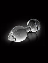 Icicles No 44 Glass Anal Plug Clear - Image 4