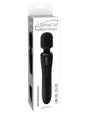 Wanachi Body Recharger Silicone Wand Massager Black with rechargeable features and ergonomic design.