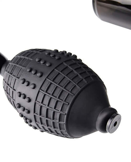 Pipedream Pump Worx Euro Pump pump ball with textured design for effective penis enlargement.