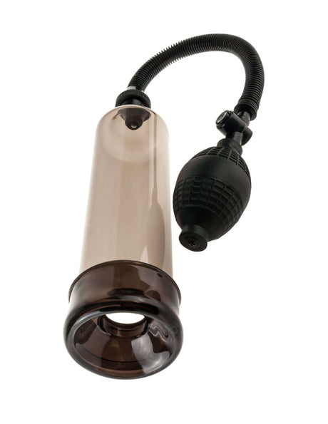 Pump Worx Beginners Pump Black - a vacuum pump with a sleek design for beginners, featuring an easy-to-use hand pump.