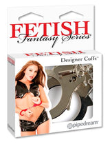 Fetish Fantasy Designer Silver Metal Handcuffs - Image 4