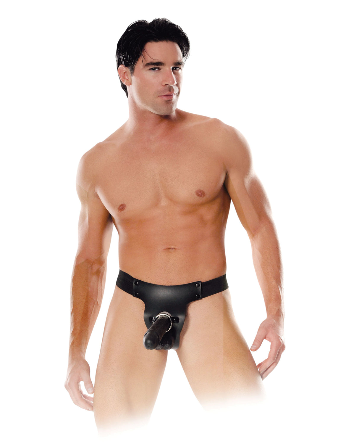 Fetish Fantasy Series Mr Big Hollow 8 inch Strap-On - Image 2