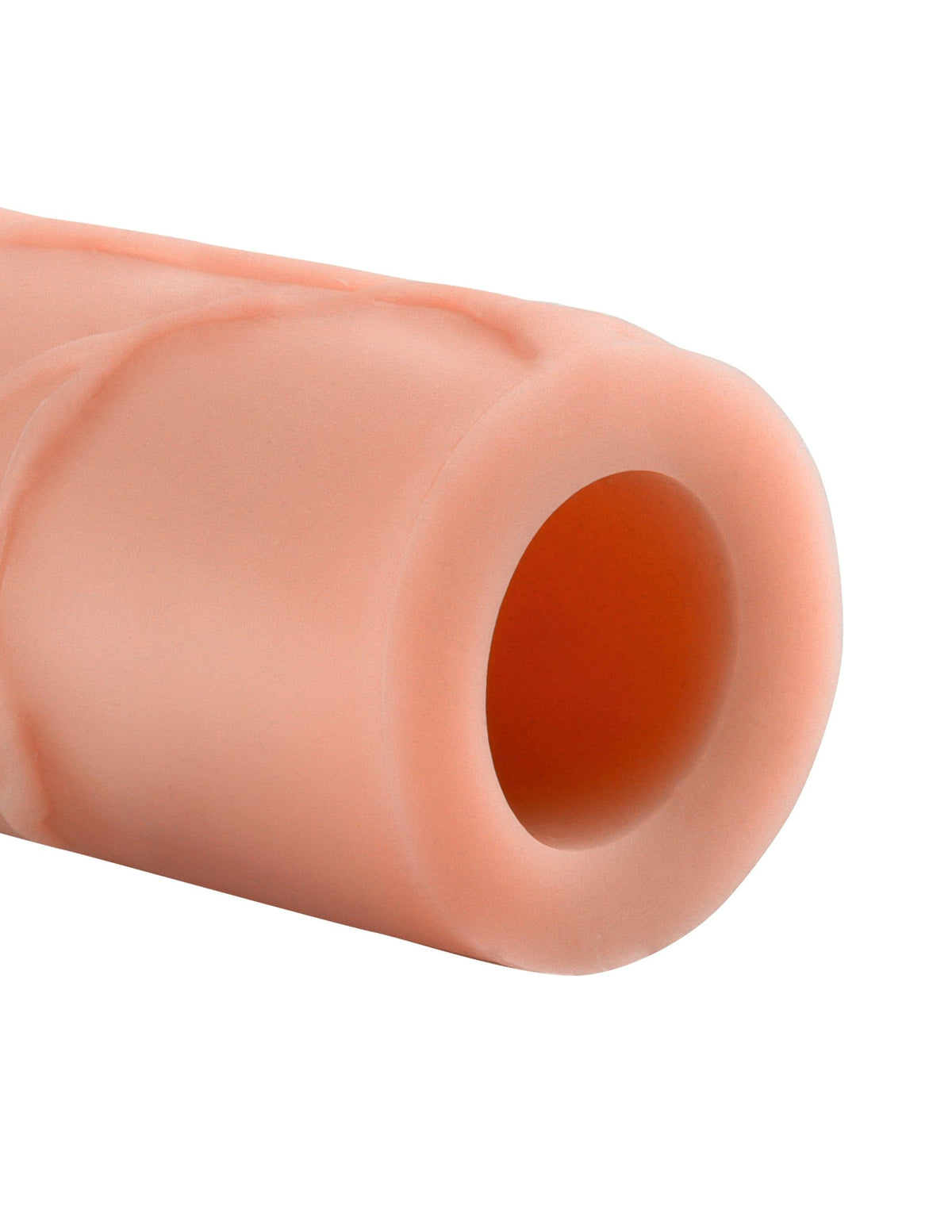Fantasy X-Tensions Perfect Extension 2 inch Flesh close-up view showcasing the realistic texture and soft material.