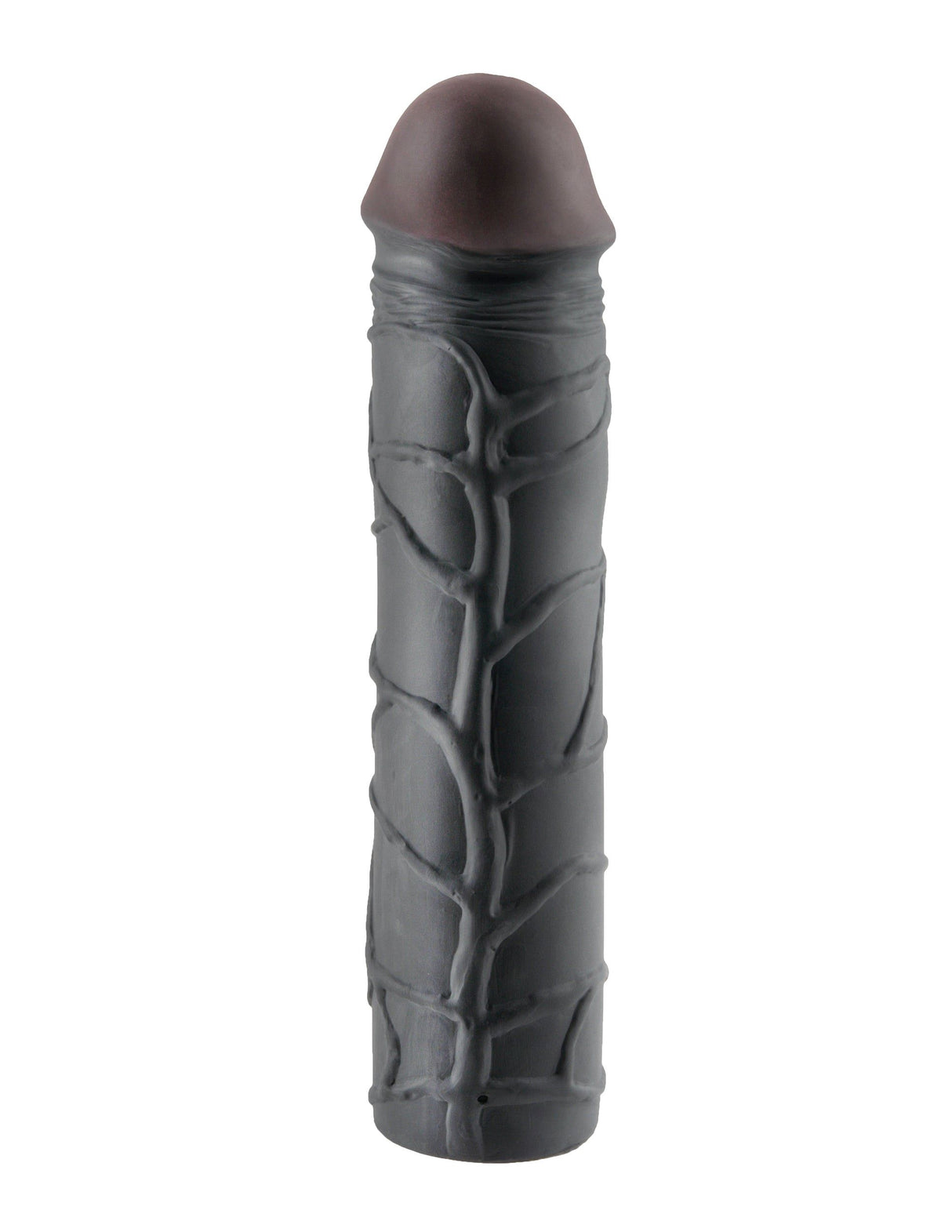 Fantasy X-Tensions Mega Extension 3 Inch Black erection enhancer for added length and girth in intimate play.