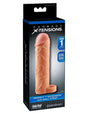 Fantasy X-Tensions Perfect 1 inch Extension Ball Strap Beige packaging showcasing its features and benefits.