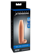 Fantasy X-Tensions Real Feel Enhancer 5.5 Inch Vanilla packaging with details on size and features.
