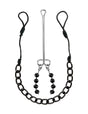 Fetish Fantasy Limited Edition Nipple & Clit Jewelry Black non-piercing body jewelry set for sensual play and adornment.