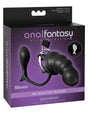 Anal Fantasy Elite Ass-Gasm Cock Blocker Chastity Cage packaging featuring a prostate plug and silicone cock cage.